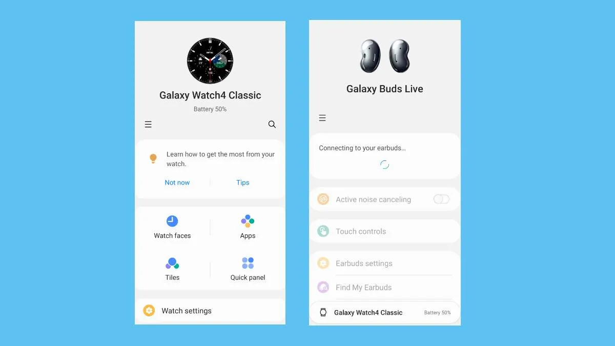 aplikacja galaxy wearable