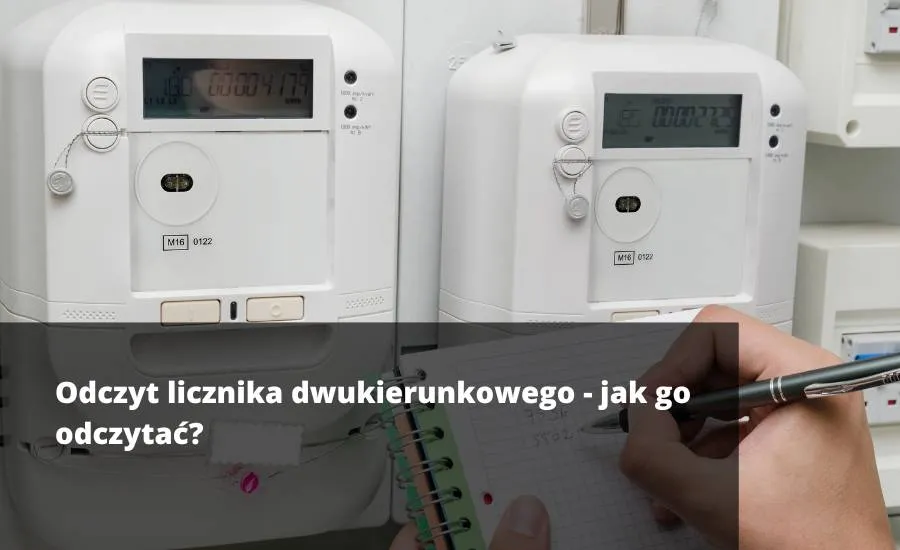 licznik dwukierunkowy fotowoltaika odczyt