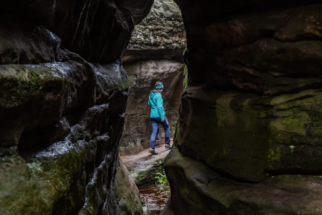 G&oacute;ry Stołowe Błędne Skały dzieci