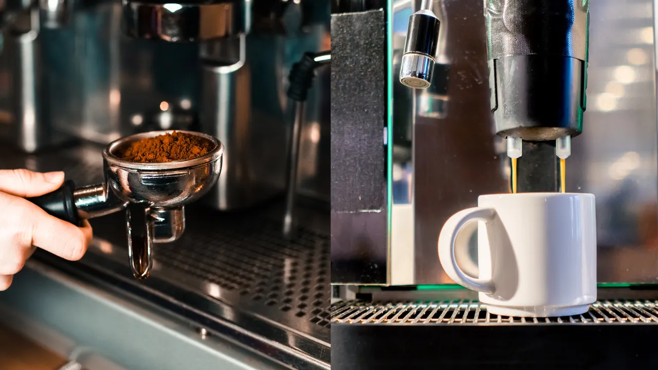 Siebträgermaschine vs Vollautomat Gastronomie Vergleich