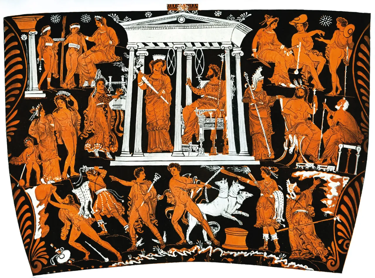 Antyczne i chrześcijańskie wizje zaświat&oacute;w por&oacute;wnanie