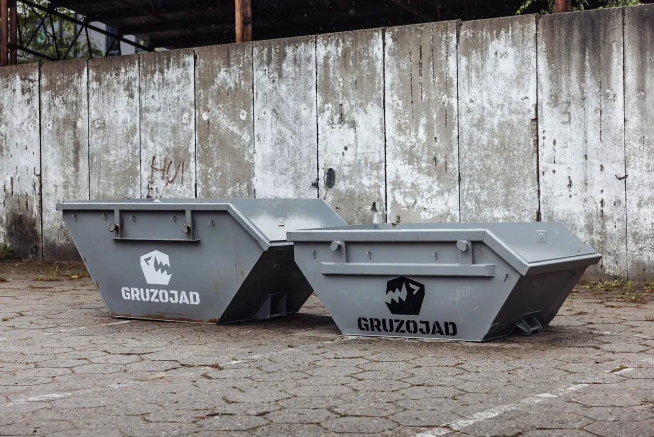 kontener na gruz rozbiórkowy