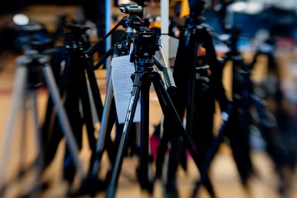 r&oacute;żne parametry statywu fotografia