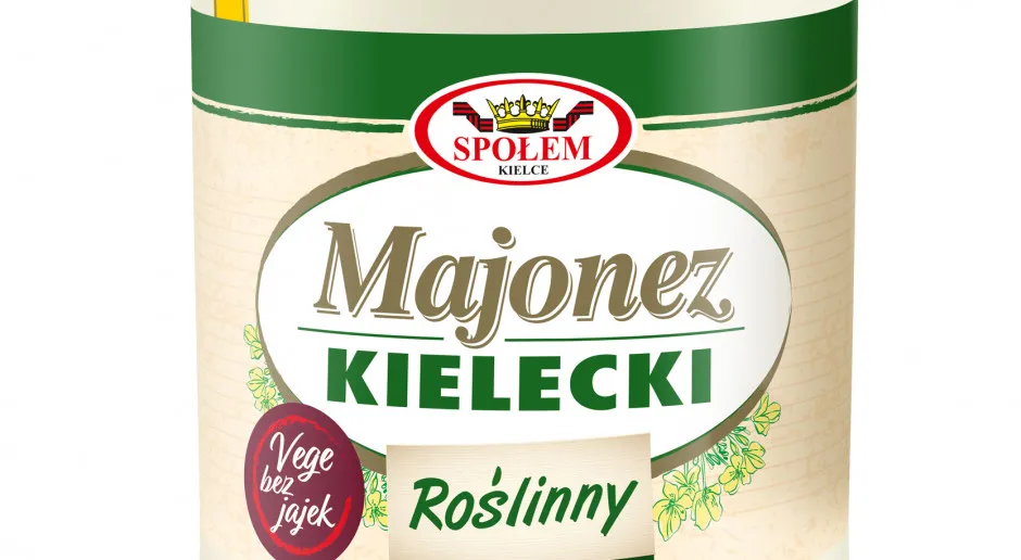 Majonez Kielecki Roślinny opakowanie