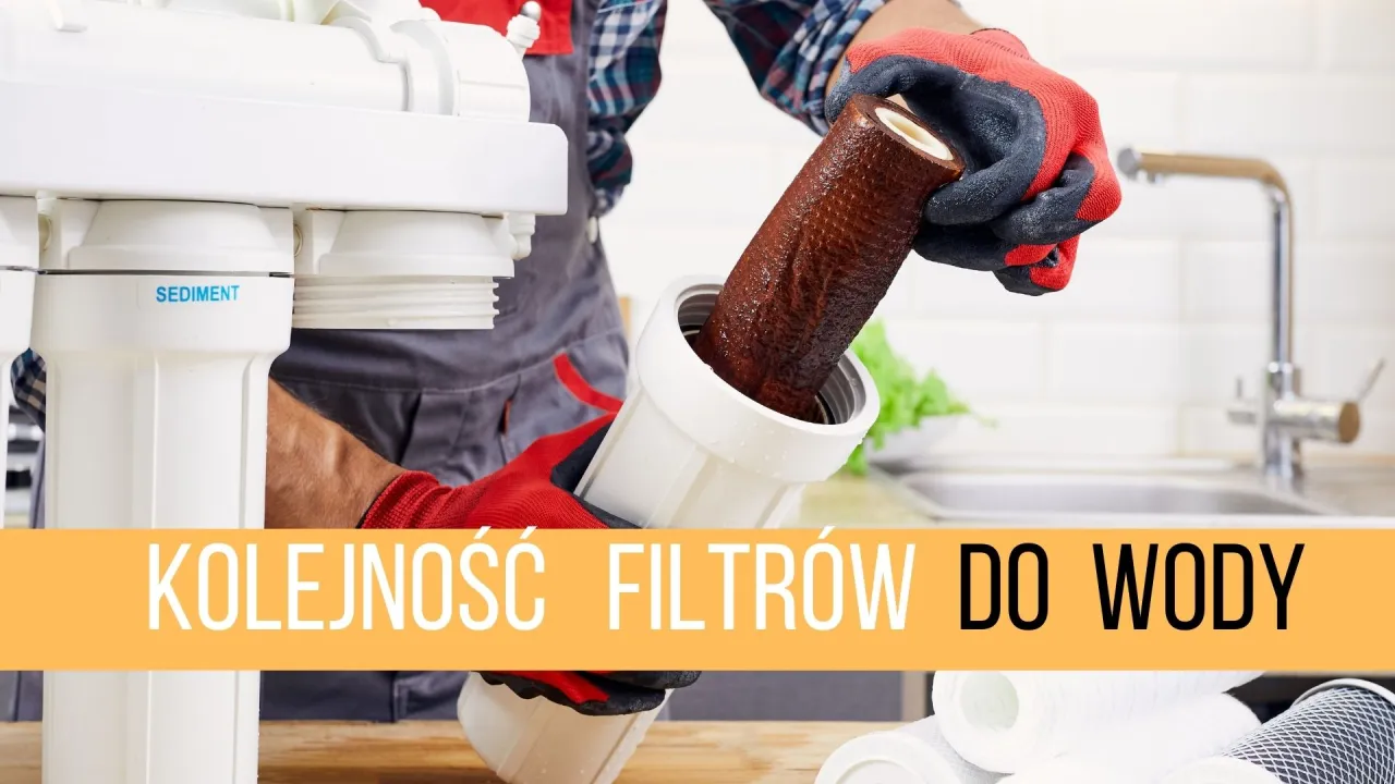 Wymiana wkład&oacute;w filtra do wody instrukcja