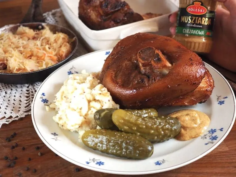 składniki na wywar do golonki włoszczyzna przyprawy