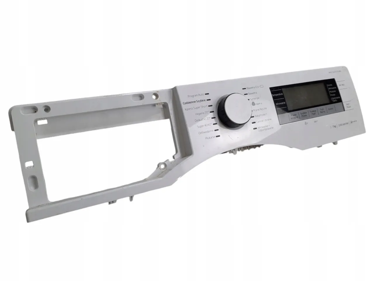 Panel sterowania pralki Beko z funkcją Pupil