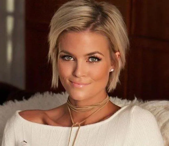 Kurzhaarfrisuren Gesichtsform feines Haar