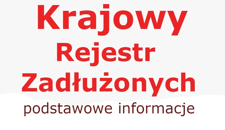 Krajowy Rejestr Zadłużonych logo