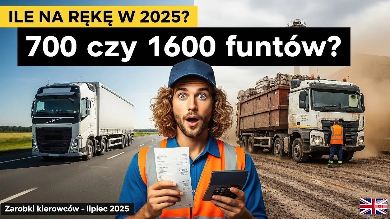 czynniki wpływające na zarobki kierowcy ciężar&oacute;wki UK