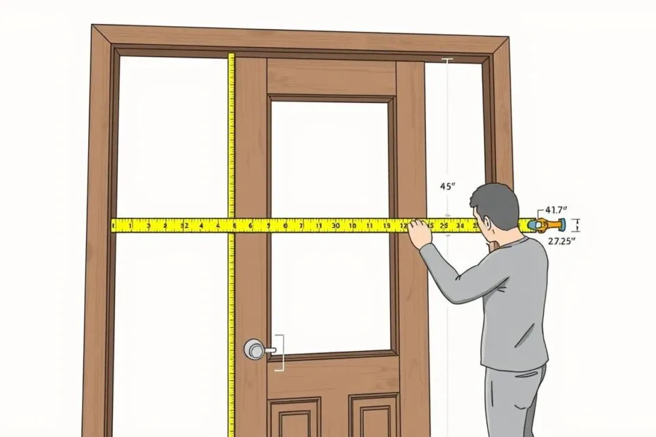 jak mierzyć otwór drzwiowy krok po kroku