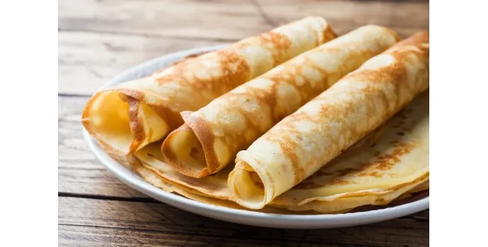 chrupiące naleśniki z mąki ryżowej