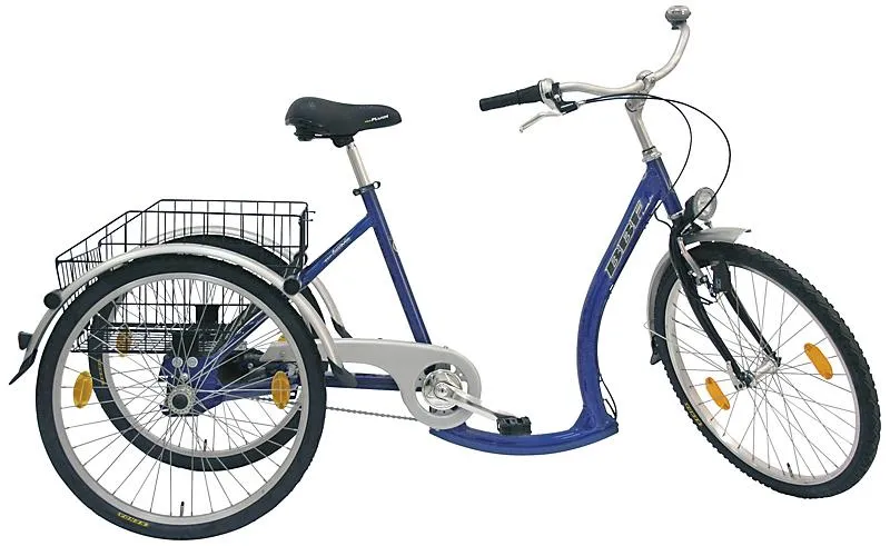 Zdjęcie Rower trójkołowy z dyferencjałem: stabilność i komfort jazdy