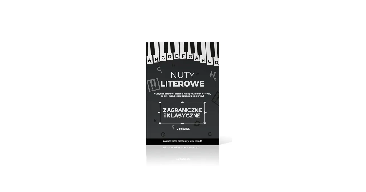 keyboard proste nuty literowe dla początkujących