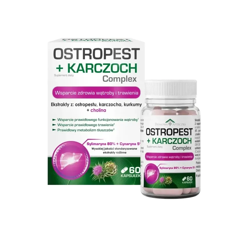 zioła na trawienie karczoch ostropest