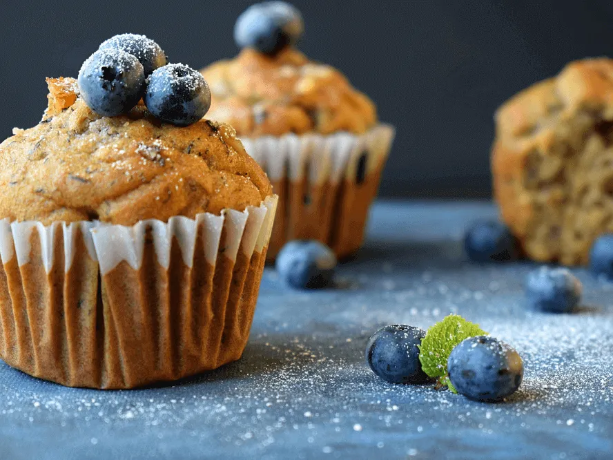 Metoda suchych i mokrych składników babeczki