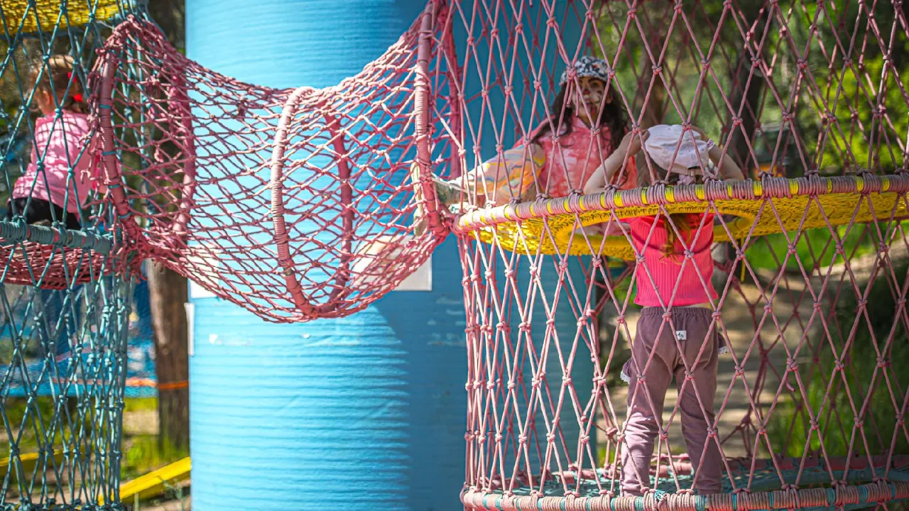 Park linowy nad morzem dodatkowe atrakcje dla dzieci