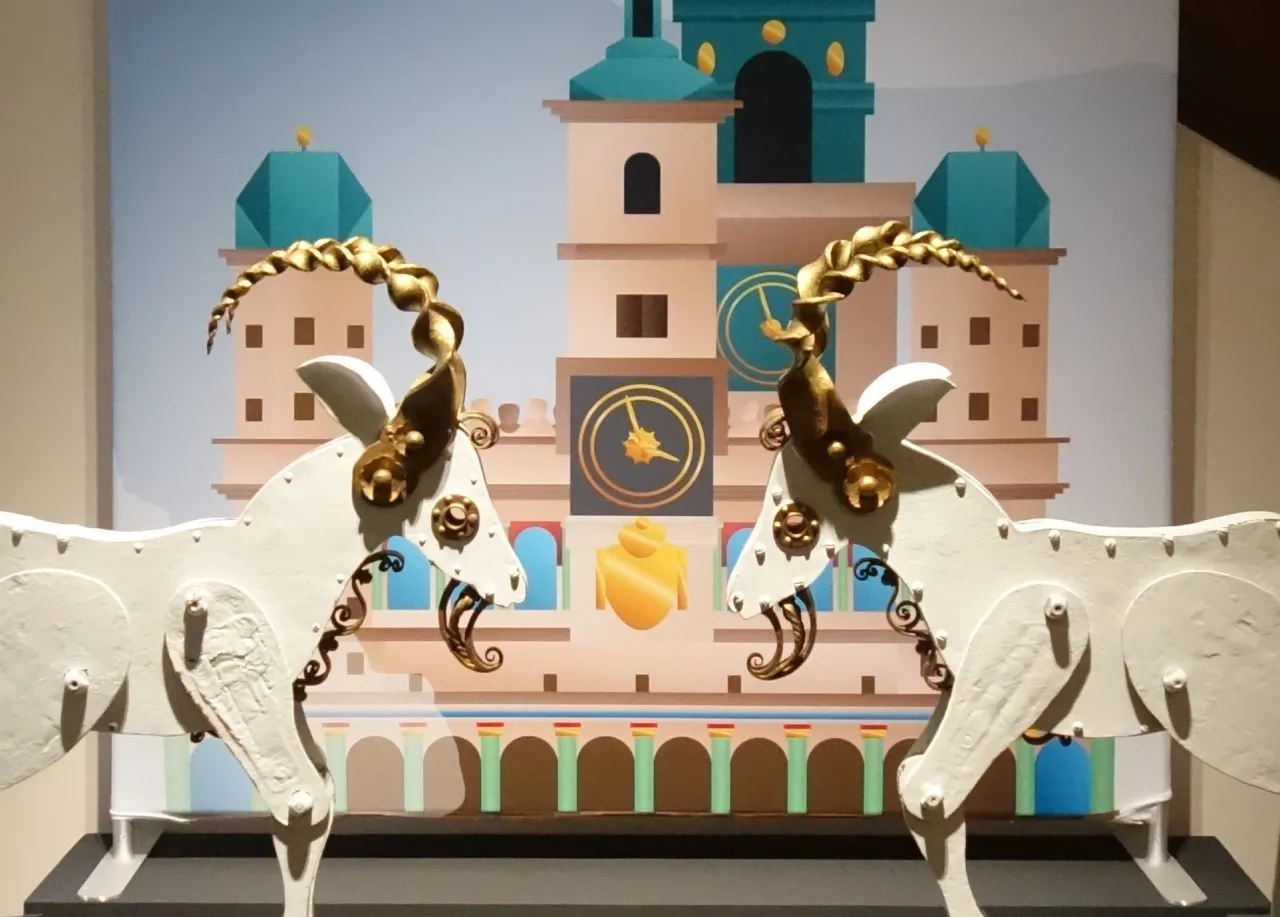 Oryginalne koziołki z poznańskiego Ratusza w muzeum