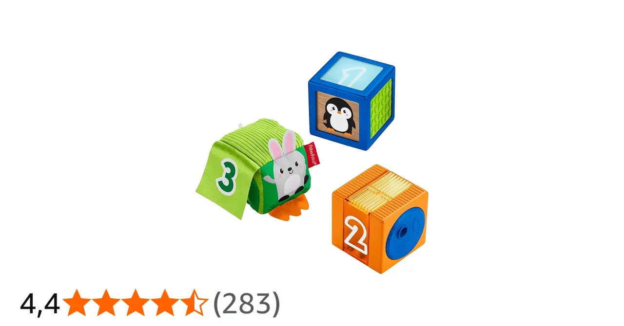 R&oacute;żne rodzaje klock&oacute;w sensorycznych Fisher-Price