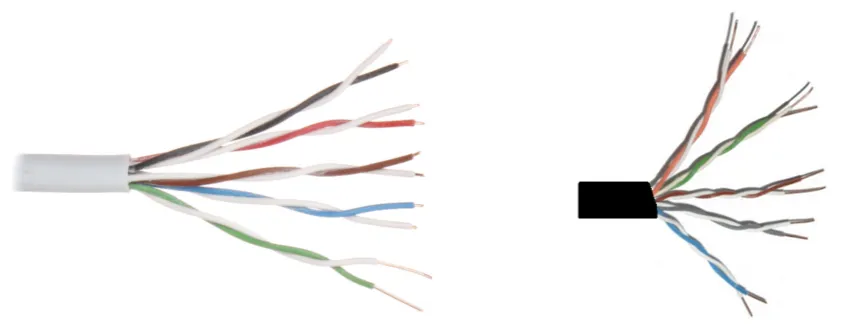 Rodzaje kabli domofonowych i wideodomofonowych