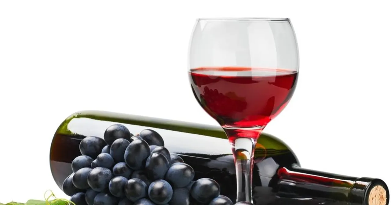 Czerwone wino winogrona resweratrol