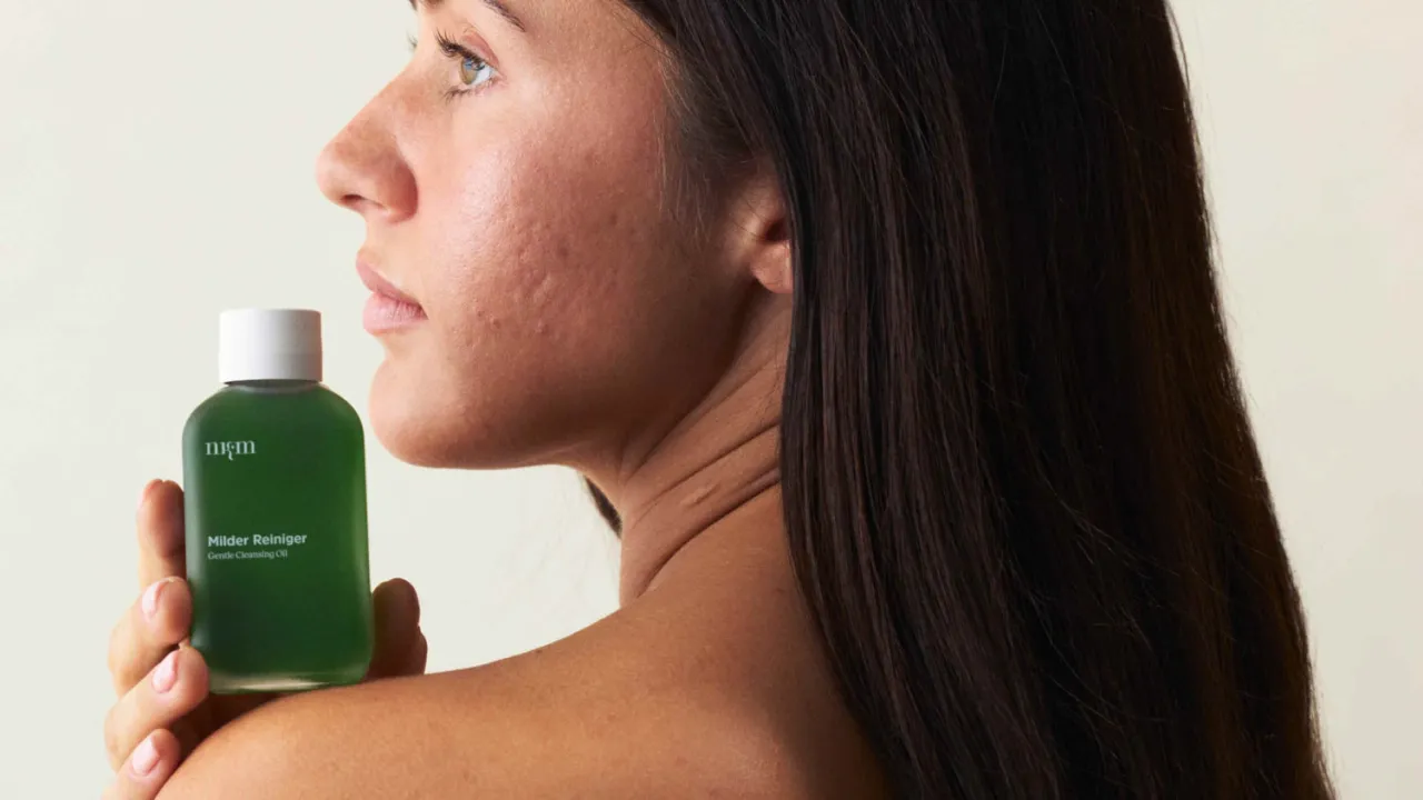 Minimalistische Hautpflegeroutine