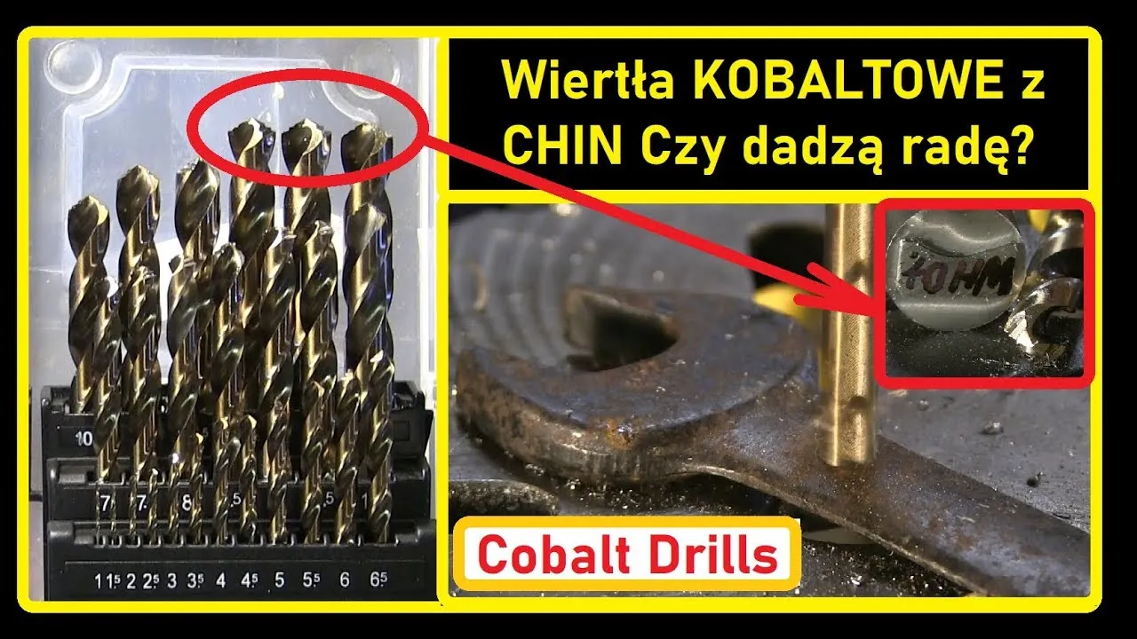 tępe i ostre wiertło porównanie