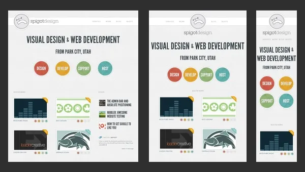 responsive image design examples
