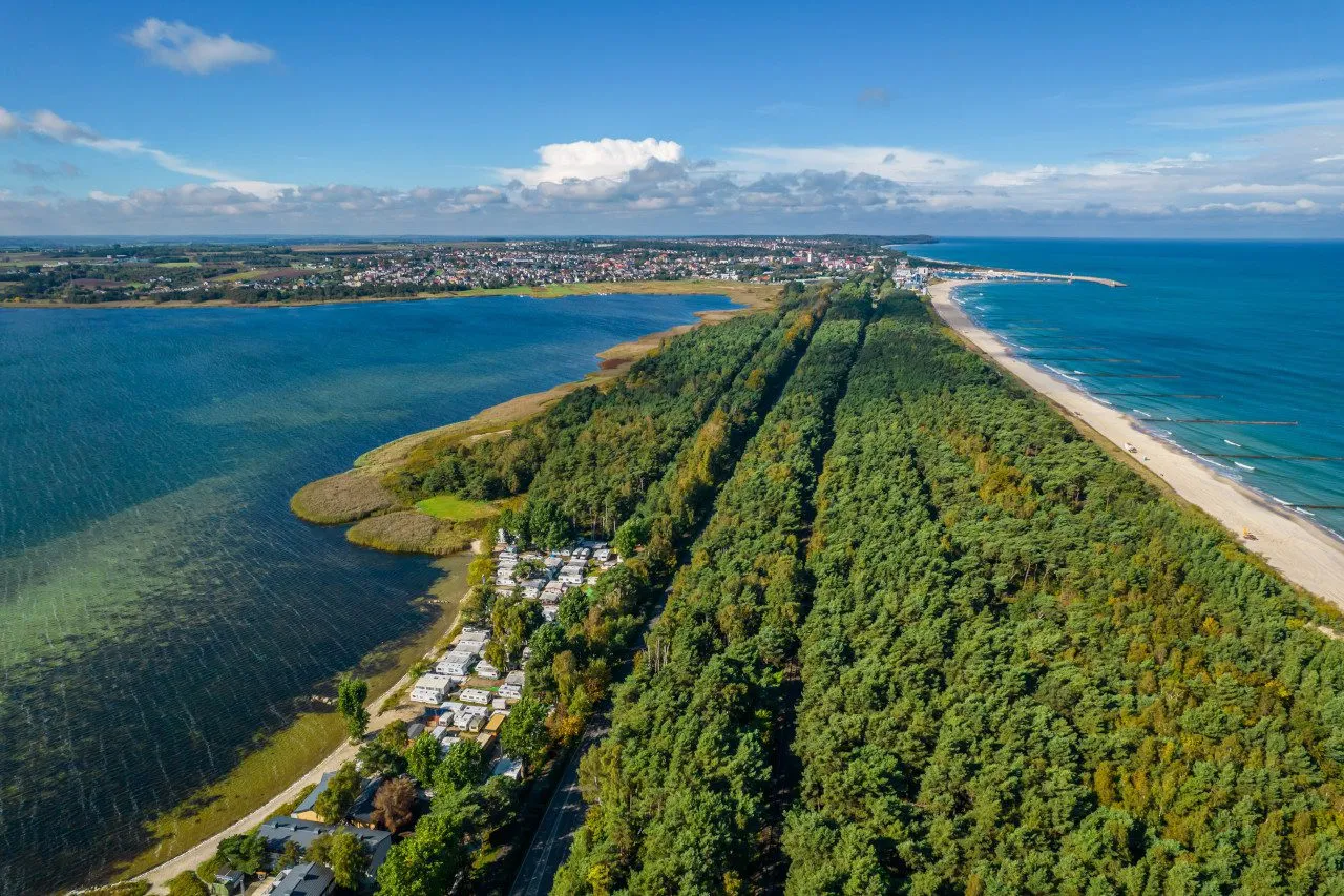 P&oacute;łwysep Helski widoki, plaże, atrakcje