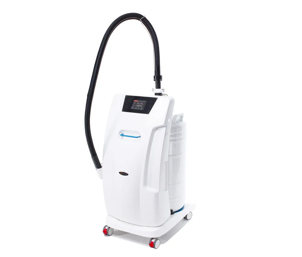 rodzaje krioterapii sprzęt