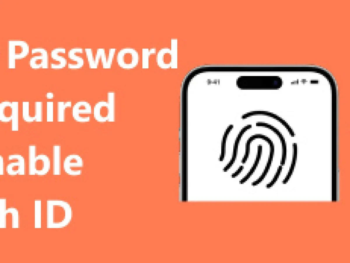 Jak ustawić hasło na komputerze? Ikona odcisku palca na ekranie telefonu sugeruje prosty spos&oacute;b zabezpieczenia.
