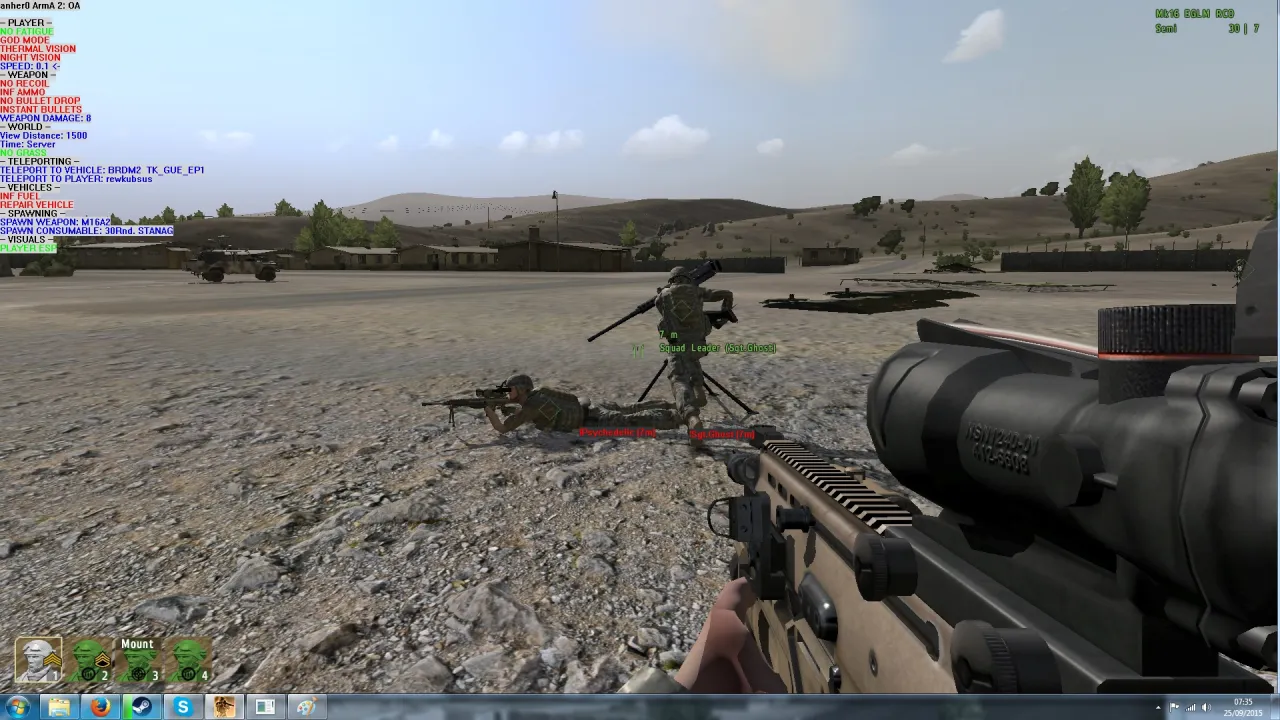 Arma 3 god mode