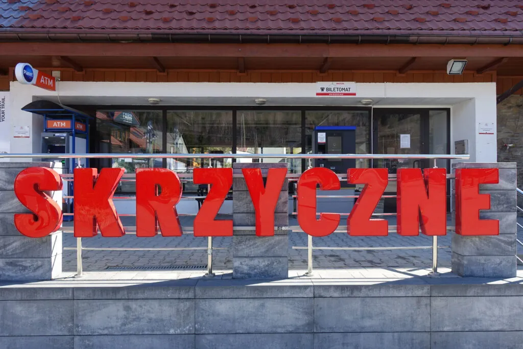 Szlak niebieski na Skrzyczne kolejka