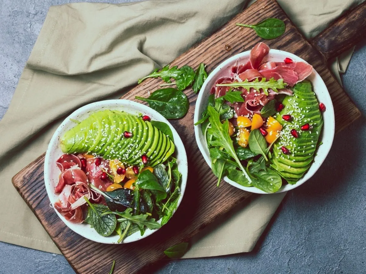 składniki keto posiłek