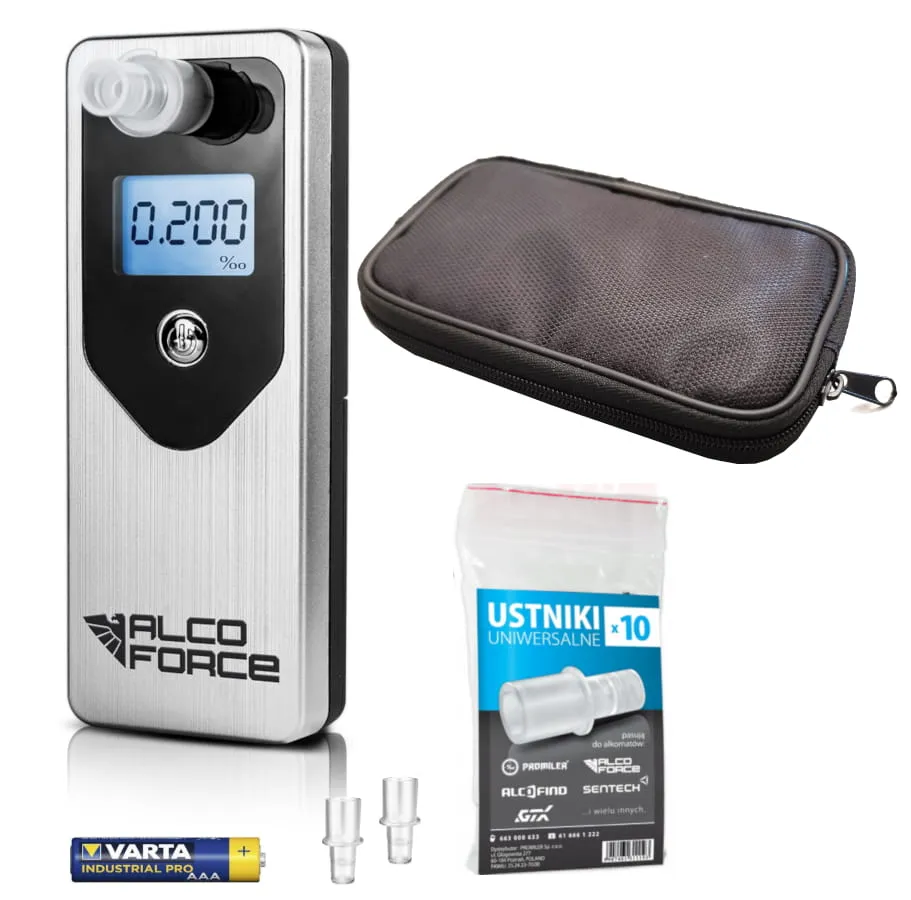 popularne modele alkomat&oacute;w Promiler AlcoFind AlcoForce