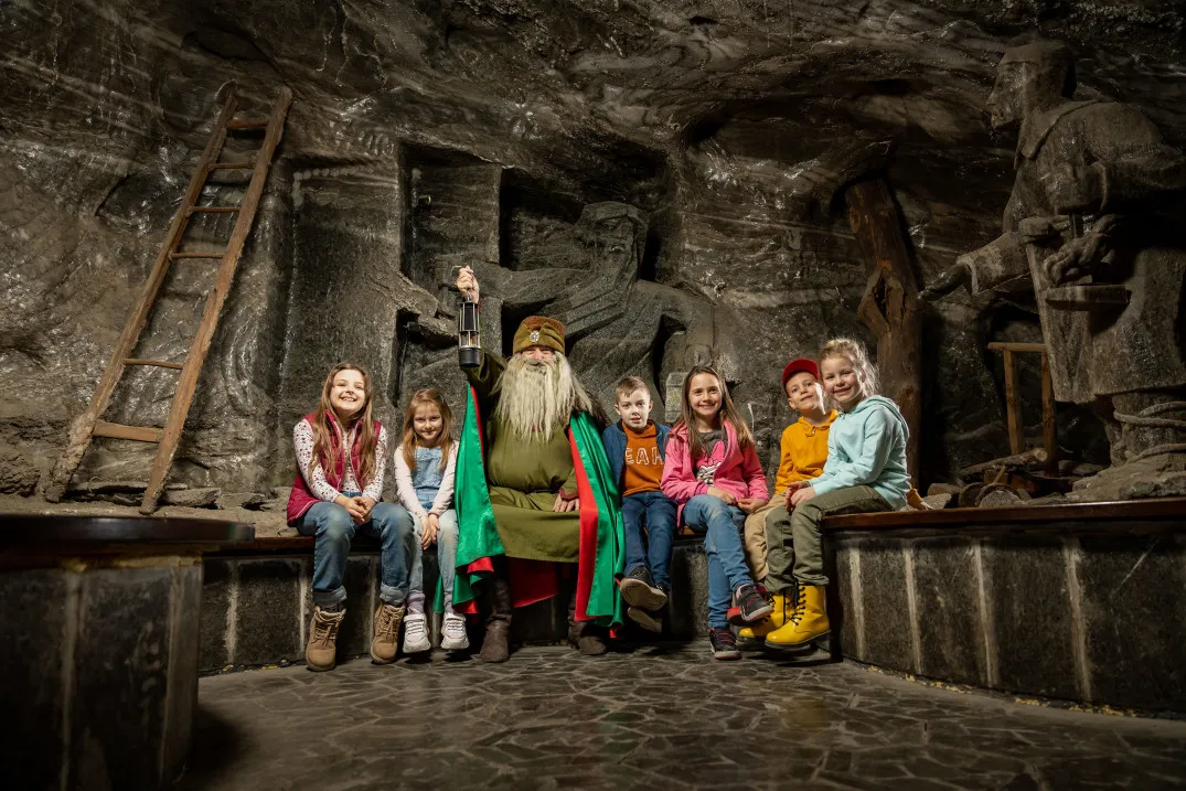 Kopalnia Soli Wieliczka trasa dla dzieci