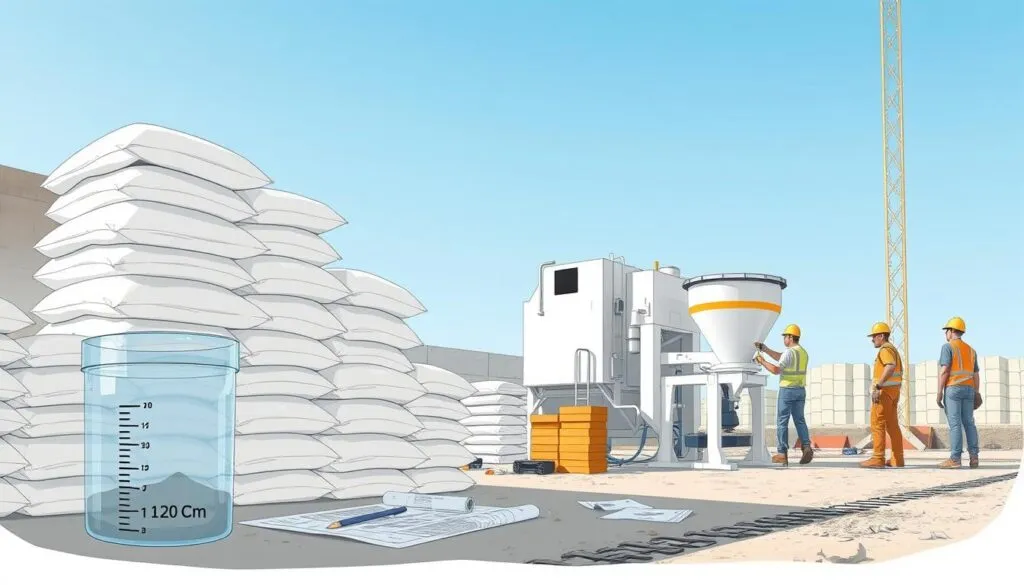 Zdjęcie Ile betonu z worka cementu? Odkryj, ile naprawdę uzyskasz