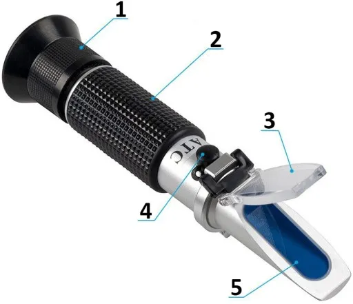 refraktometr do alkoholu