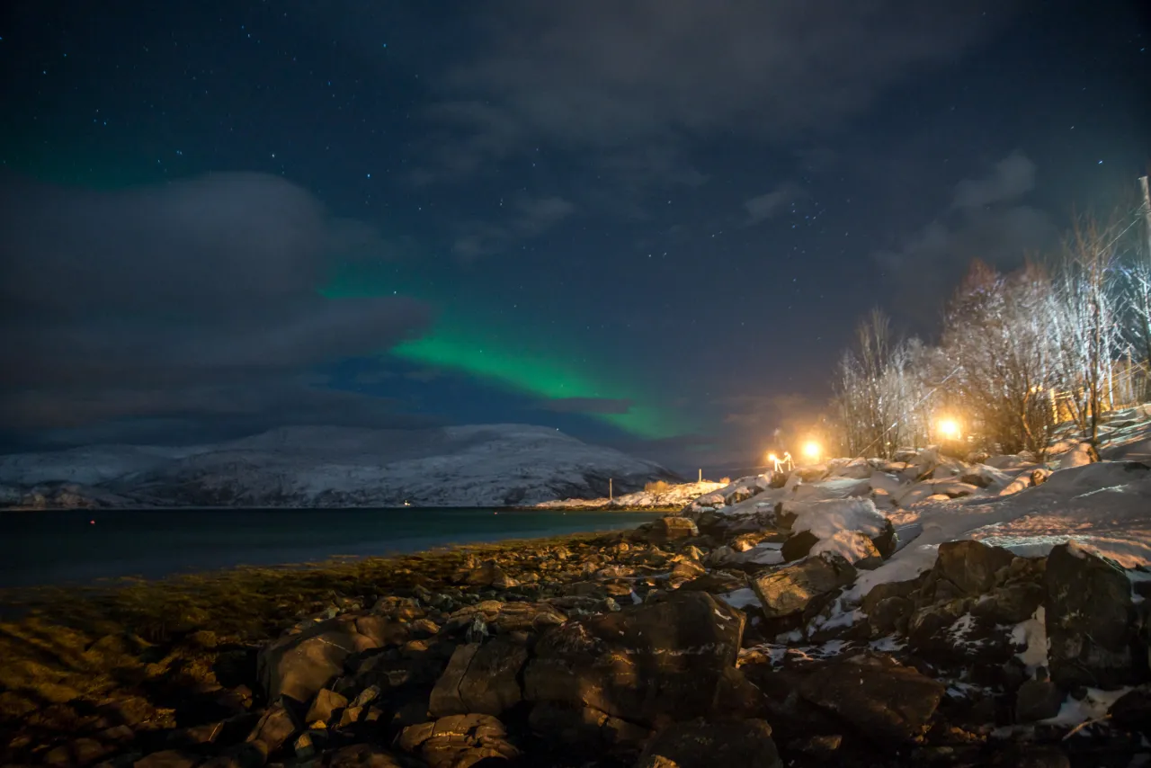Zorza polarna Troms&oslash;