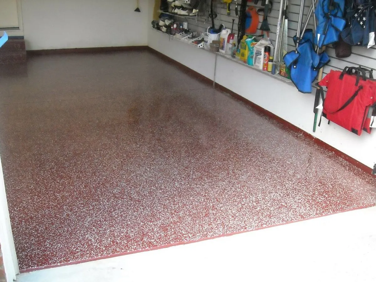 rodzaje farb do betonu w garażu