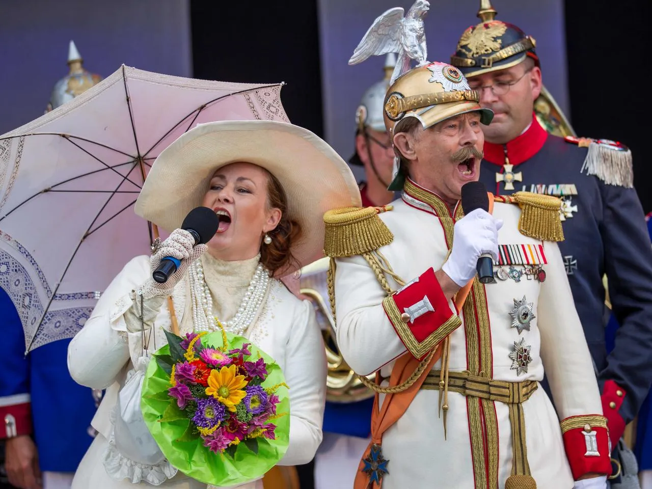 Kaisertage Ahlbeck historische Kost&uuml;me