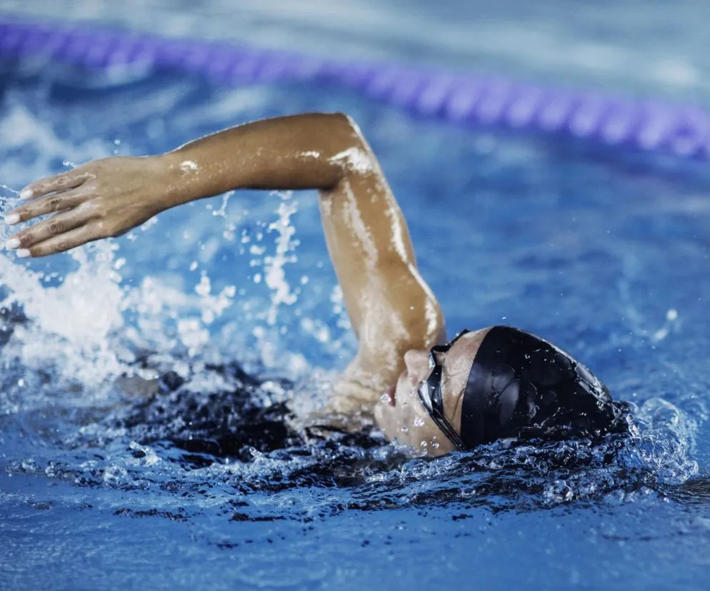 Pływak kraul technika oddychania