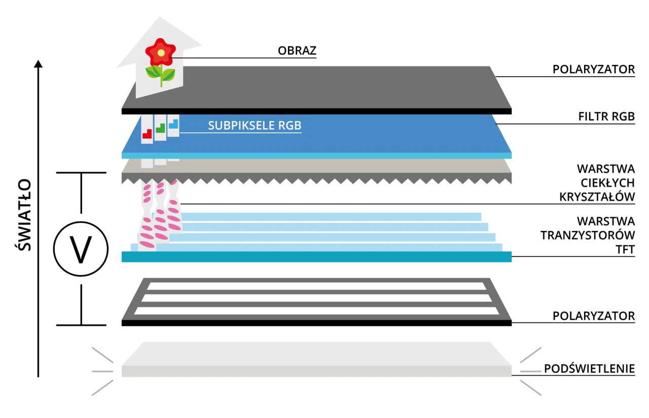 Monitor LCD budowa i zasada działania