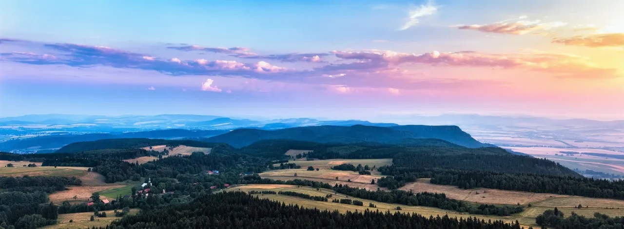 Główny Szlak Sudecki krajobrazy