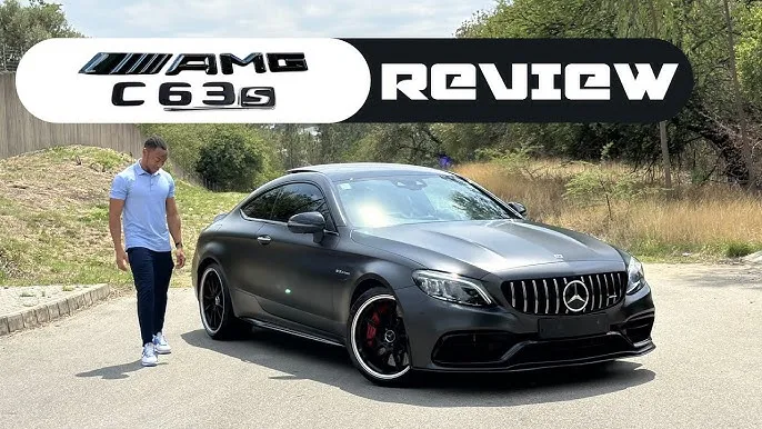Mercedes-AMG C63 S Coupe W205 dynamiczne ujęcie