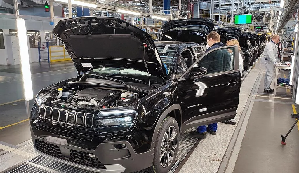 Jeep Avenger fabryka Tychy produkcja