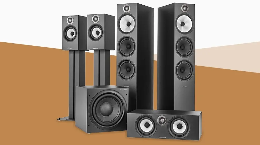 r&oacute;żne typy system&oacute;w audio do salonu soundbar kino domowe stereo