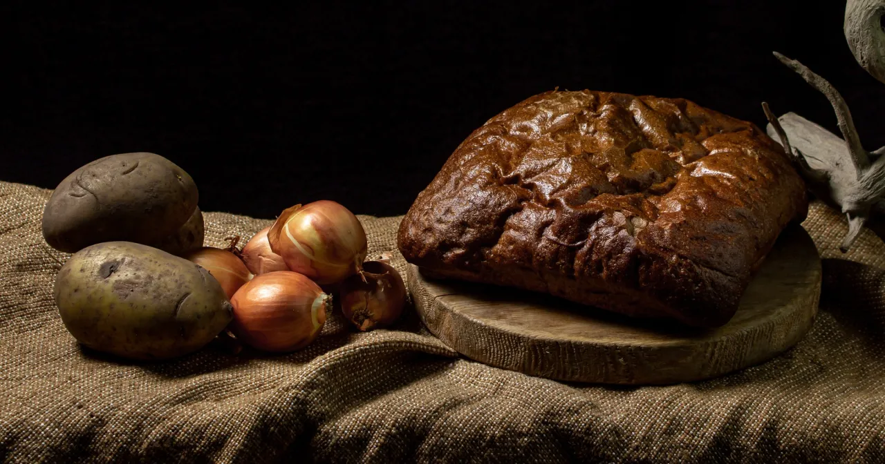 śniadanie chłopi międzywojenna Polska