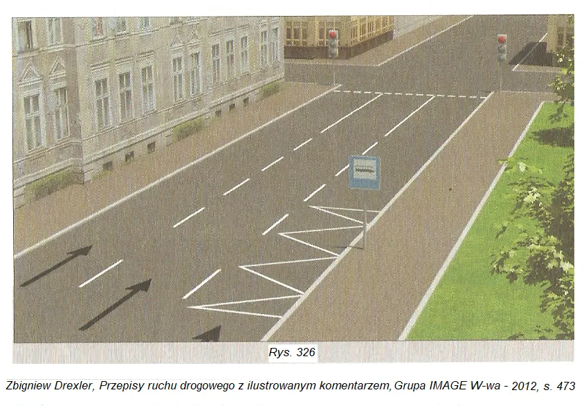 Znak zakazu pomyłka dworzec autobusowy