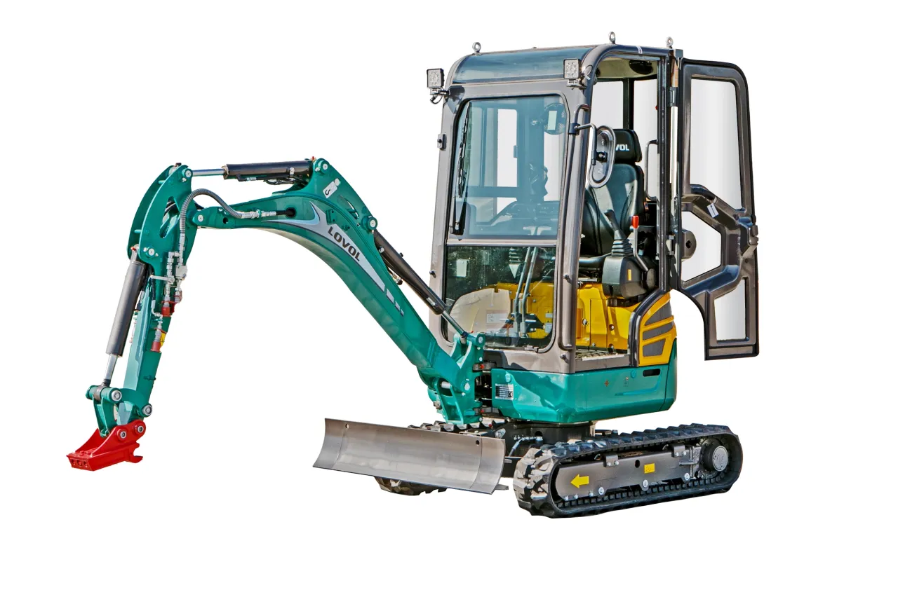 koparka gąsienicowa różne rozmiary